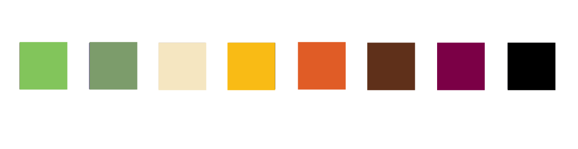 GWCFRI color palette