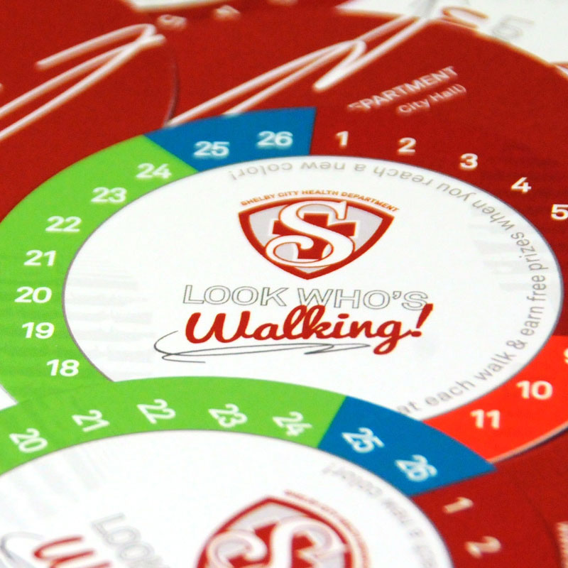 Shelby Health Dept - Look who's walking