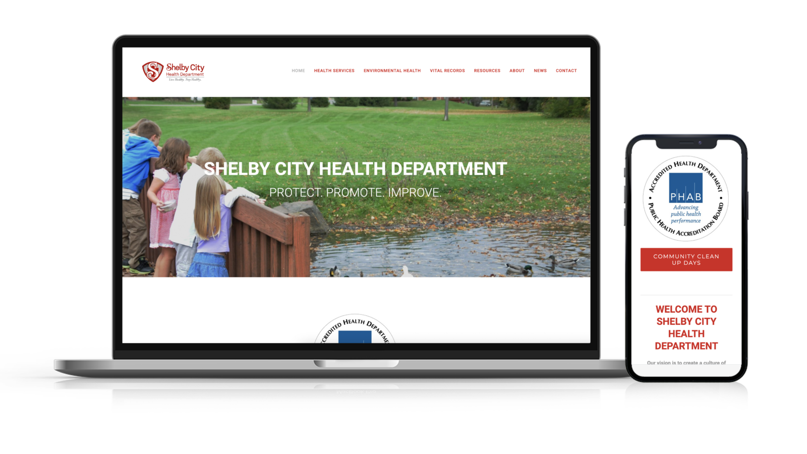 Shelby Health Dept Website